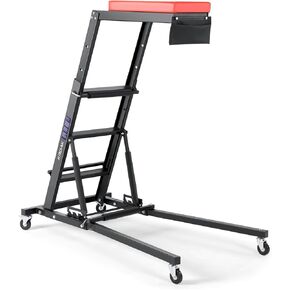 Top Automotive Creeper,Automotive Engine Creeper 42.5"-64.8" 440 LBS Capacity High Topside Creeper, Foldable Car Creeper with 4 Swivel Caster Wheels and Cushions for Garage, Shop, Auto Repair