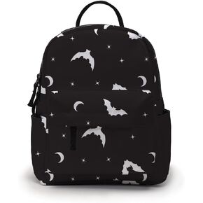 Deanfun Mini Backpack, Fashion Cow Print Leopard Sunflower 3D Printings Small Pack Bag Water Resistant Backpacks Travel Shoulder Purse Bags DMNSB-38