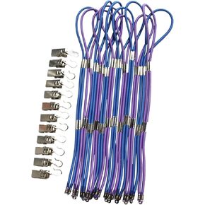 Dielianyi 12 Cross Stitch Side Clips Cross Stitch Fabric Holders High Elasticity Fabric Tension Embroidery clamp