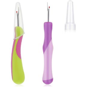 2 Pcs Sewing Seam Rippers Sewing Seam Thread Removers Sewing Stitch Cutter Unpicker Tools for Sewing Crafting Removing Threads Tools