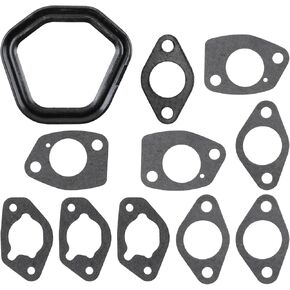 MOTOALL Carburetor Valve Cover Muffler Gasket kit 420cc GX340 GX390 for Honda Predator Champion Generac Generator 389cc 439cc 459cc 6000 6500 9000 9500 8750