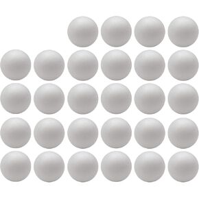 Crafjie Craft Foam Balls 56-Pack 2 Inches in Diamete, Smooth and Durable Foam Balls, for DIY Crafting and Decoration, White