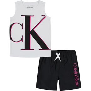 Calvin Klein Boys 2 Pieces Swim Short Set