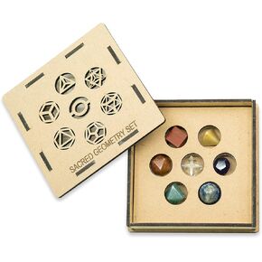 The Masonic Exchange 7 Piece Sacred Geometry Set with Gift Box