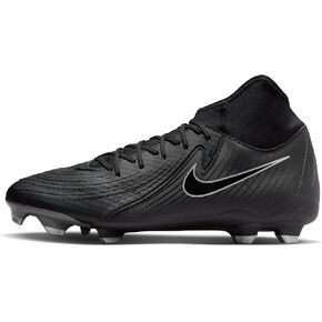 Nike Phantom Luna 2 Academy MG High-Top Soccer Cleats (FD6725-001, Black/Black)