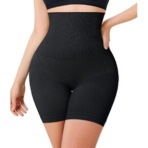Nebility Tummy Control Shapewear Shorts High Waist Butt Lifting Panties Seamless Body Shaper Thigh Slimmer