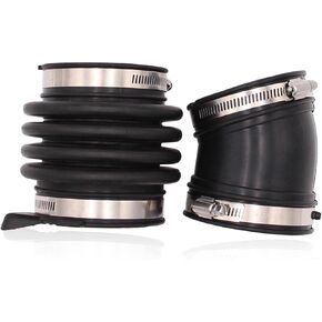 One Set of Air Intake Resonator Hose Compatible with 06-08 Infiniti M35 3.5L 03-07 Infiniti G35 Rreplacement #: 16576-EG00A 16576-AL50A