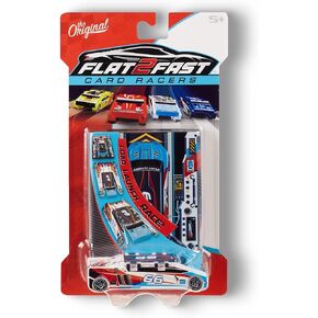 Red 72 Card Racer | Load, Launch, Race - Pocket-Sized Racecar Toy Ages 5 and up (Sold Each)