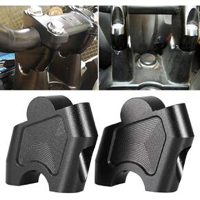 Motorcycle Handlebar Risers, CNC Motorcycle Riser Lifting Handlebar Clamp Replacement for Honda NC700X NC700S NC750X NC750S CB500F CB500
