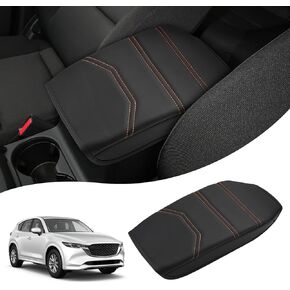 Autorder Center Console Cover for 2017-2021 2022 2023 2024 2025 Mazda CX-5 CX5 Accessories Armrest Cover Anti-Scratch Middle Console Pad Armrest Protector