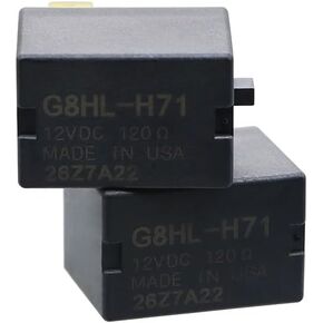 Genuine G8HL-H71 Fuse Relay 39794-SDA-A03 39794-SDA-A05 Compatible with Honda Accord Civic Odyssey, Acura TL A/C Heater Compressor Made in USA 2-Pack
