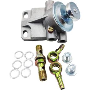81866602 1103-3012 Fuel Primer Pump Filter Head Fits Ford New Holland Tractor 5610S 5640 6610S 6640 6640O 6810S 7010 7610S 7740 7810S 7840 Windrower 2450 2550 F1NN9A384AA