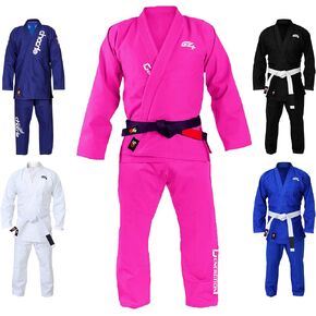 G4 VISION BJJ Jiu Jitsu Gi Mens Kids Brazilian Uniforms Suits Jujitsu Adult Uniform Preshrunk Youth Blue Black White Pink
