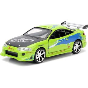 Jada Toys 1:32 Fast & Furious: Furious - Brian's 1995 Mitsubishi Eclipse Diecast Model Car