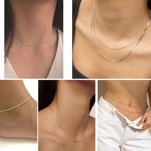 33 Feet Stainless Steel Snake Chains Roll, 1mm 304 Stainless Steel Round Snake Chain Bulk Spool for Jewelry Making DIY Craft in Saudi Arabia