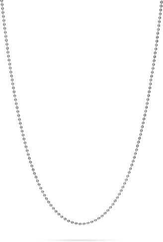 925 Sterling Silver 1.2mm (0.047") Ball Bead Chain Unfinished 5 Foot Length for Jewelry Making in Kuwait