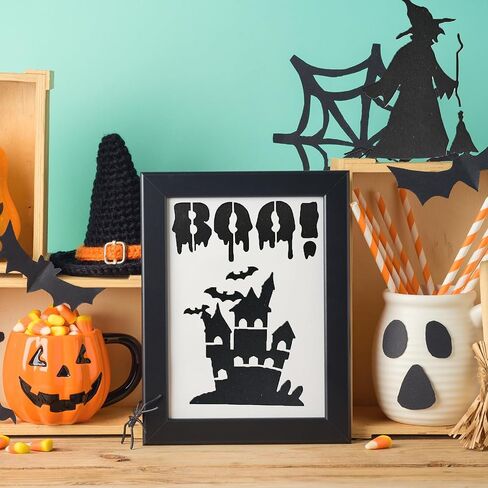 Painting Stencils,Reusable Painting DIY Stencil for Painting Decoration (Hallowee 72Pcs 3in and 6in) in Saudi Arabia