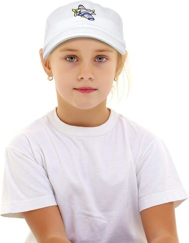 DALIX Airplane Kids Hat Baseball Cap Aviation Girls Boys in Kuwait