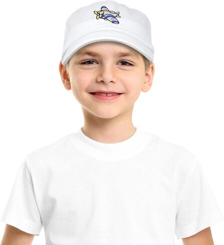 DALIX Airplane Kids Hat Baseball Cap Aviation Girls Boys in Kuwait