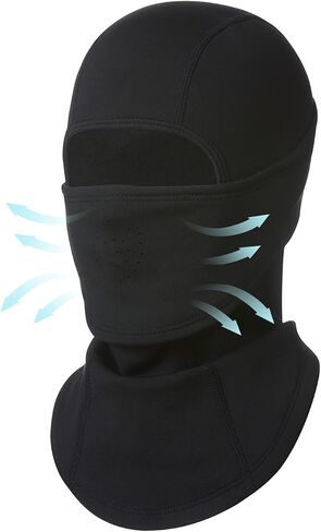Kids Balaclava Ski Mask- Thermal Fleece Full Face Cover Winter Balaclava with Movable Face Part for Skiing Skating Cycling in Saudi Arabia