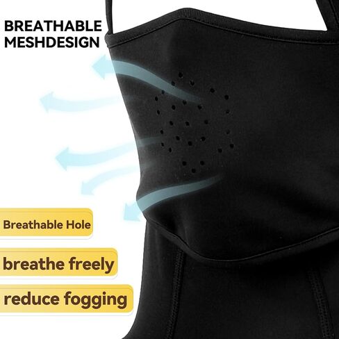 Kids Balaclava Ski Mask- Thermal Fleece Full Face Cover Winter Balaclava with Movable Face Part for Skiing Skating Cycling in Saudi Arabia