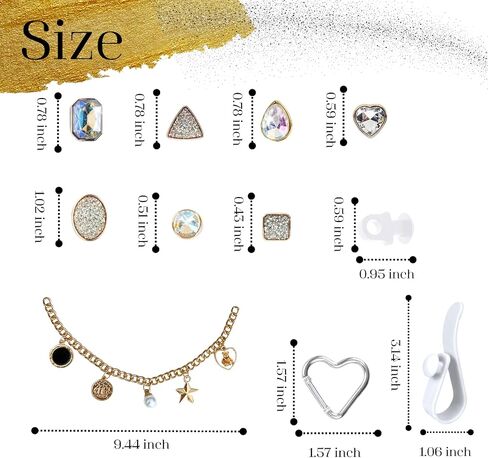 Bling Charm لحقيبة Bogg، مجموعة خطاف ملحقات حقيبة Bogg، حقيبة Momlife Charm لحقيبة حمل الشاطئ، ملحقات حقائب الشاطئ المطاطية in Kuwait