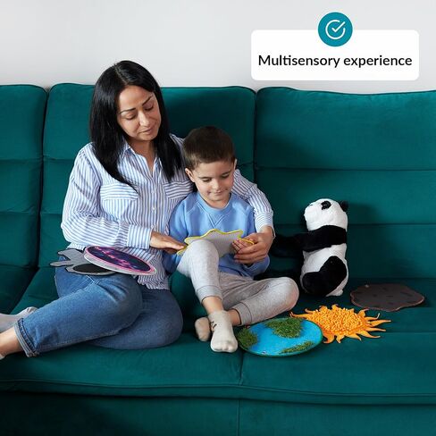 ماتس أودوكسيا الحسية | لوحة حائط حسية للأطفال | مجموعة من 6 قطع من البلاط الحسي للحيوانات الأليفة | يجب أن يمتلك الفصل الدراسي للأطفال الصغار | الحصائر الحسية للأطفال المصابين بالتوحد | الألعاب الحسية اللمسية | نسيج الملمس in Kuwait