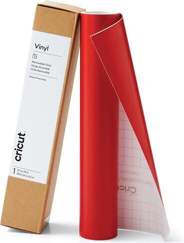 Cricut Premium Removable Vinyl (12 in × 15 ft), No-Residue Easy Removal up to 2 Years, Perfect for Indoor-Outdoor DIY Projects & Removable Decals, Compatible with Cricut Machines, Green in Saudi Arabia