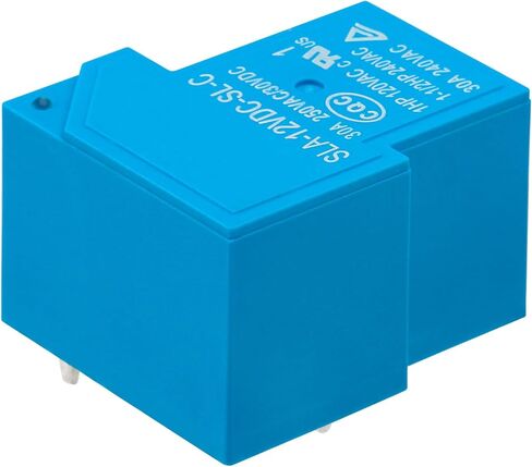 Power Relay, SLA-12VDC-SL-C, Coil Voltage DC 12V, 30A 250VAC/30VDC, 1NO 1NC, 6 Pins (6) in Kuwait
