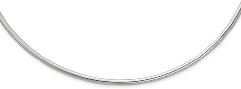 IceCarats 925 Sterling Silver Neck Collar Neckwire Chain Cuff Choker Necklace in Saudi Arabia