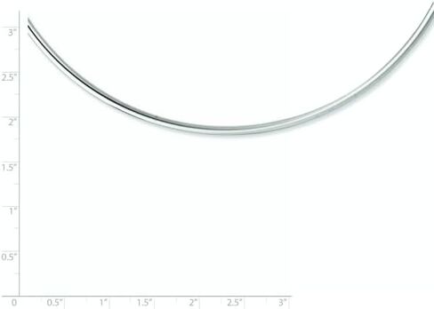 IceCarats 925 Sterling Silver Neck Collar Neckwire Chain Cuff Choker Necklace in Saudi Arabia
