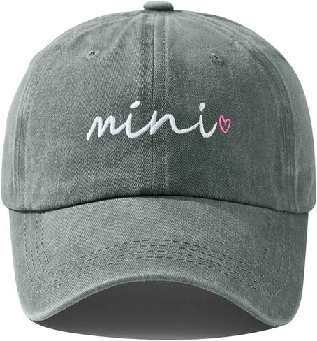 2Pcs Mama and Mini Hats Embroidered Adjustable Parent-Child Baseball Caps Mom and Me Matching Hat Set in Kuwait