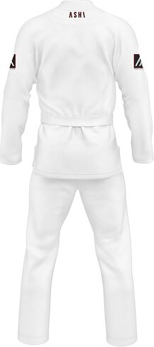 ASHI Jiu Jitsu Gi – Modern Fit Unisex Lightweight Gi with Pre Shrunk Moisture Wicking Fabric - Premium Botique Brand BJJ in Saudi Arabia