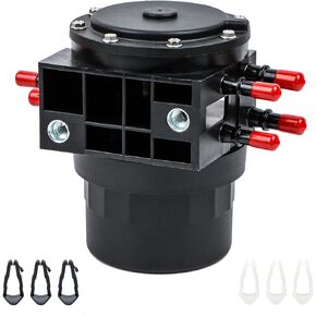 F1UZ-9B263-B Fuel Tank Reservoir Selector Valve Assembly Compatible With 1989-1997 Ford F150 F250 F350 1989-1997 Dual Tank Replaces F1UZ-9B263 F1UZ9B263B 911-000