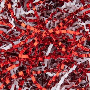 Caleihd 4.5oz Crinkle Cut Paper Shredded Filler Paper for Gift Baskets Gift Box Confetti Paper Shreds Decoration Stuffing for Birthday, Weddings, Anniversaries, Christmas Wrapping White&Gold