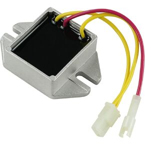 Voltage Regulator Rectifier 12v 845907 394890 Replacement for John Deer Lawn Mower LG691185 MIU14388 MIU12514 GT235 LA140 LA150 LA155 LA165 LA175 LT166 D150 D155 D160 D170 L111 L118 L120 Lawn Mower