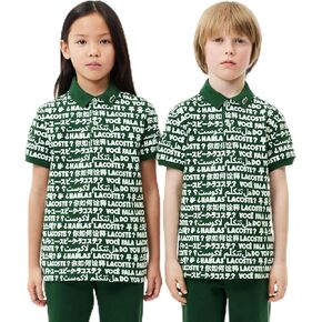 Lacoste Women's All Over Print Do You Speak Polo Shirt