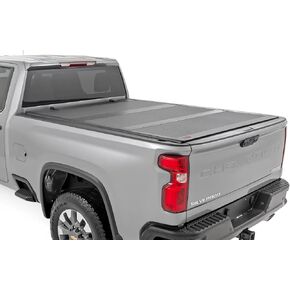 Rough Country Hard Flip Up Bed Cover for 2020-2024 Chevy Silverado 2500HD/GMC Sierra 2500HD | 6'9-49120651