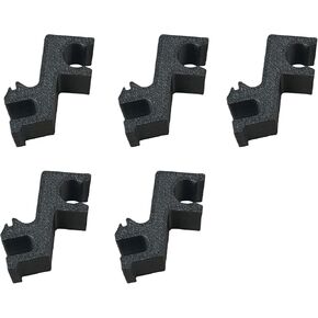 5 PCS Clips Compatible with Undercover Tonneau Prop Rod (Black)