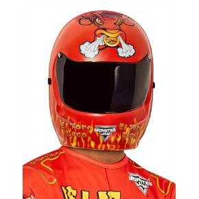 Rubie's Monster Jam El Toro Loco Plastic Half-Mask For Kids Boys, One Size