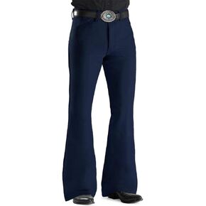 EVEDESIGN سروال جينز رجالي ذو جرس سفلي ملابس ديسكو السبعينيات للرجال جينز واسع in Kuwait