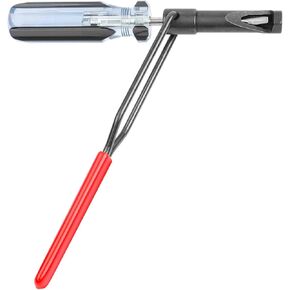 Valve Lash Adjustment Tool, Jam Nut Valve Adjustment Tool, Slotted Valve Adjusting Stud, Compatible with Honda/Nissan/Toyota/Japanese Auto Vehicle Engines (10mm Model)