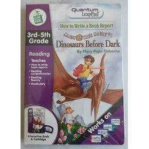 Quantum Pad Learning System: Magic Tree House - Dinosaurs Before Dark Interactive Book and Cartridge