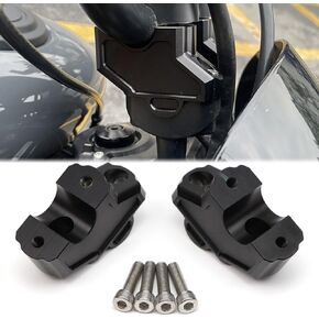 Motorcycle Handlebar Risers Move Back Compatible with Harley Nightster RH975 975 2022 2023 Handle Bar Clamp Adapter Mount