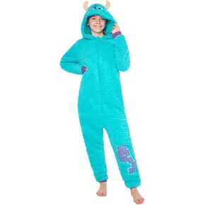 Disney Stitch Fleece Pyjama for Kids Teenagers - Hooded Pyjama 4-14 Years Kids PJs Comfy Loungewear Gifts for Girls