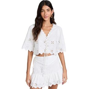 AGUA BENDITA Women's Madeira Azure Top
