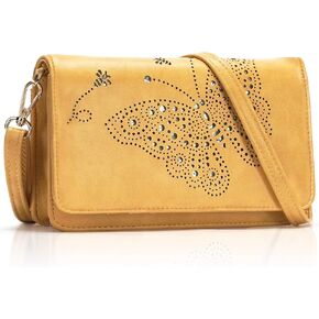 Small Crossbody Bag for Women,Cell Phone Purse Womens Shoulder Handbags Wallet Purse with Credit Card Slots Wristlet in Kuwait