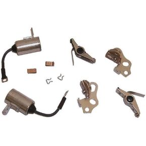 Tune-up kit for Johnson Evinrude 18 20 25 28 33 40 hp Points Condensers Made in USA Replaces 18-5002 172523 Please Read Product Description for Exact Applications