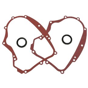 2PCS Crankcase Gasket Kit 594195 & 2PCS Oil Seal 795387 Compatible with BS 591911 273488 690945 697227 591911 791892 690947 499145