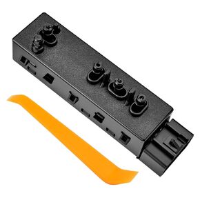 Power Seat Switch Passenger Side Compatible with 2006-2024 Buick Enclave Regal Chevy Silverado Malibu Camaro Cruze Equinox Traverse GMC Sierra Acadia, Seat Adjustment Controller for 12451498
